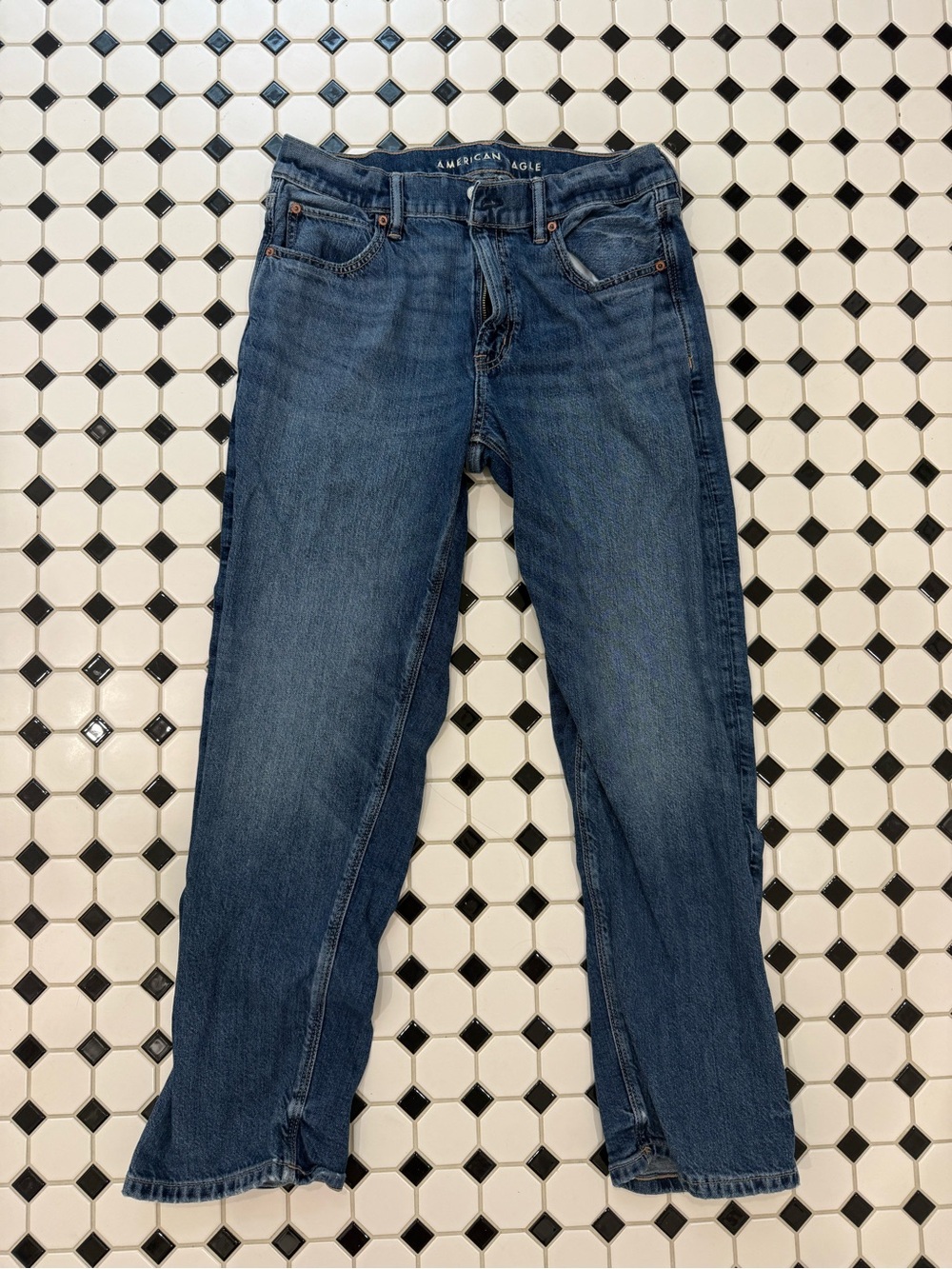 American Eagle Outfitters Dark Blue 'Stirgid' Jeans